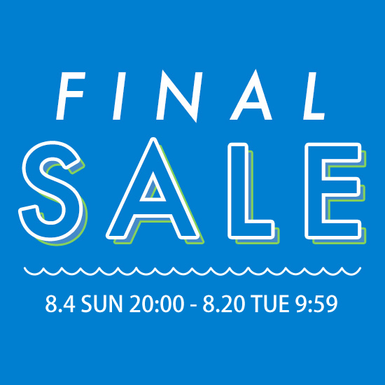 SUMMER FINAL SALEがスタートします♪